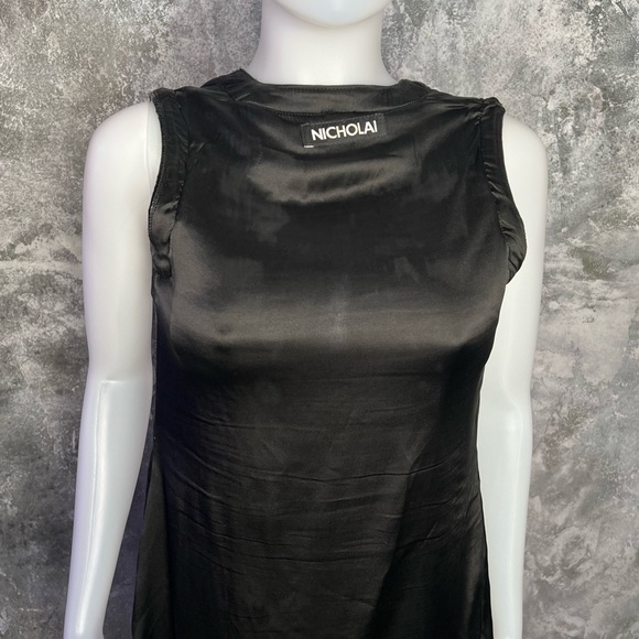 Nicholai by Nicky Hilton zip front wool dress - Picture 10 of 12